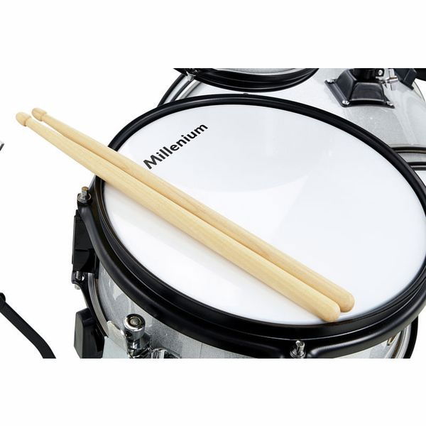Millenium Youngster Drum Set Silver [9]