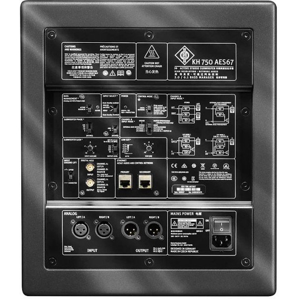 Neumann KH 750 AES67 - subwoofer de studio [4]