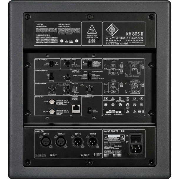 Neumann KH 805 II - subwoofer activ de studio [4]