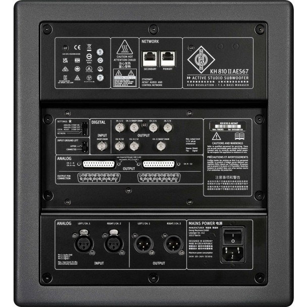 Neumann KH 810 II AES67 - subwoofer activ de studio [4]