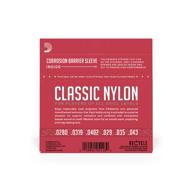 Corzi chitară clasică D'Addario EJ27N-3D [3]
