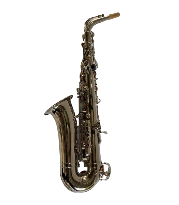 Parrot QZ933 All White Nickel Sax Alto [2]