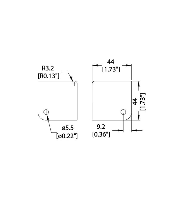 PE C1186 Flat Corner [3]