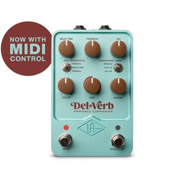 Pedală de efecte Universal Audio UAFX Del-Verb Ambience Companion [2]