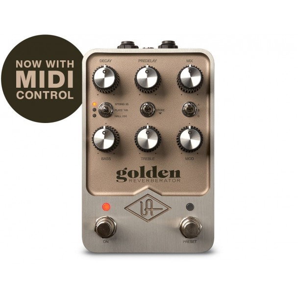 Pedală de reverb Universal Audio UAFX Golden Reverberator [2]