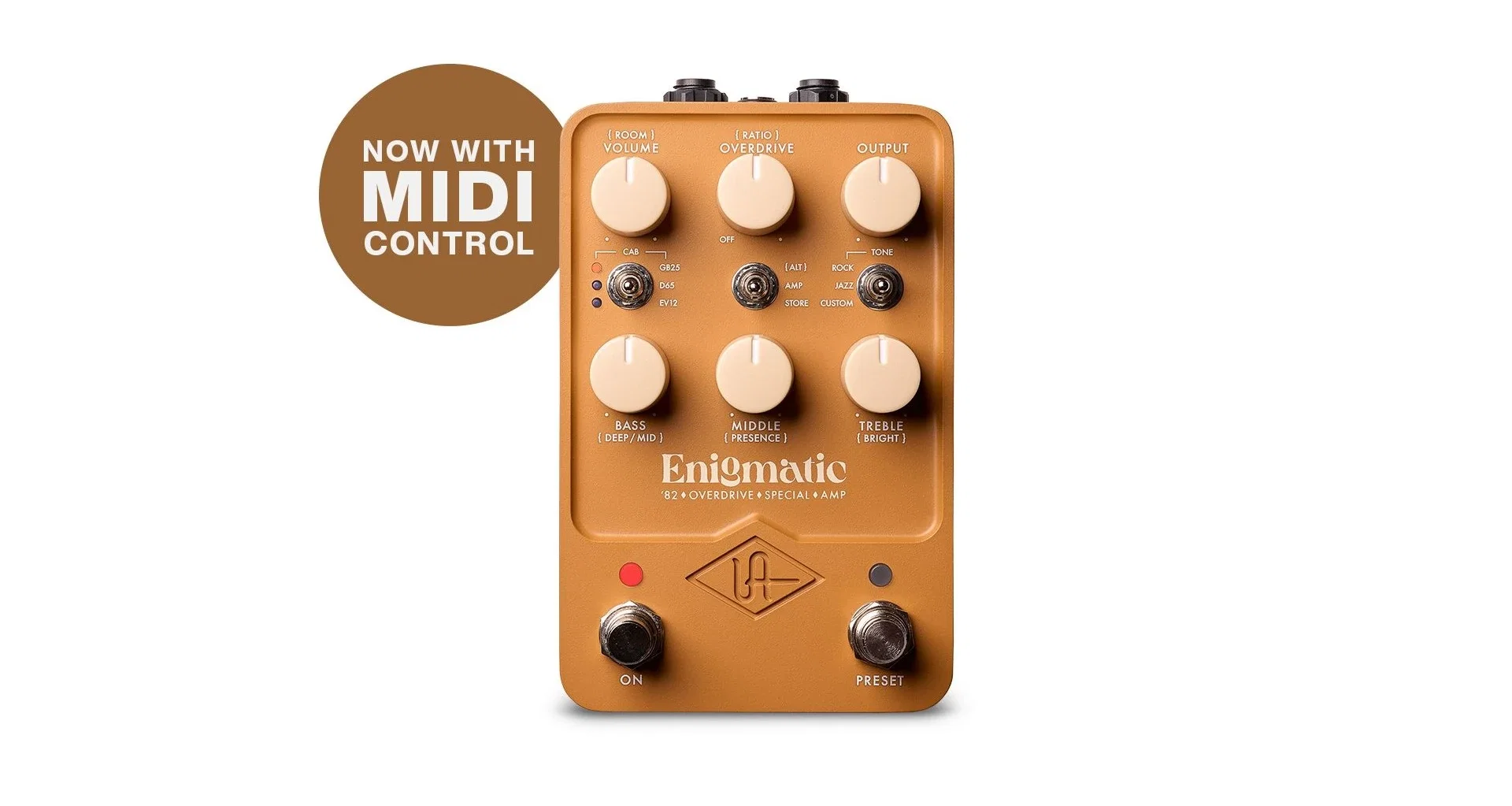 Pedala Universal Audio UAFX Enigmatic 82 Overdrive Special Amp [2]