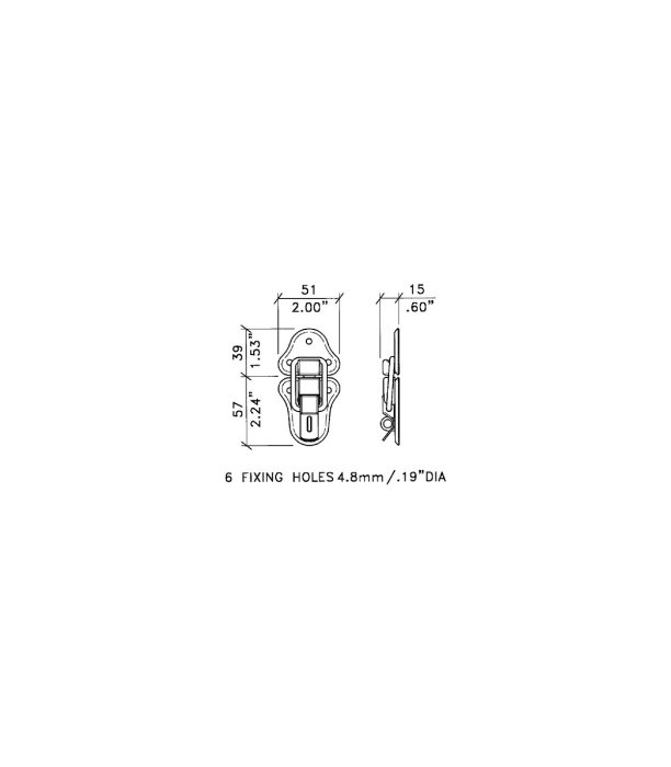 Penn Elcom L0565z Padlocking Draw Bolt [3]