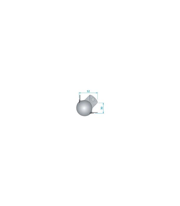 Penn Elcom Miscellaneous Ball Corner C03509Z [2]