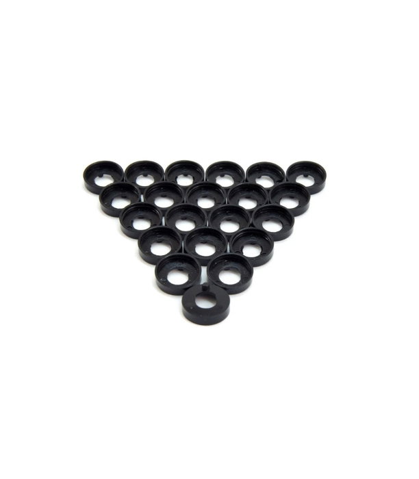 Penn Elcom Slim M6 Black Plastic Cup Washer [2]