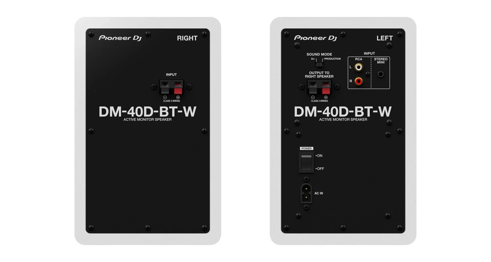 Pioneer DJ DM-40D-BT-W [3]