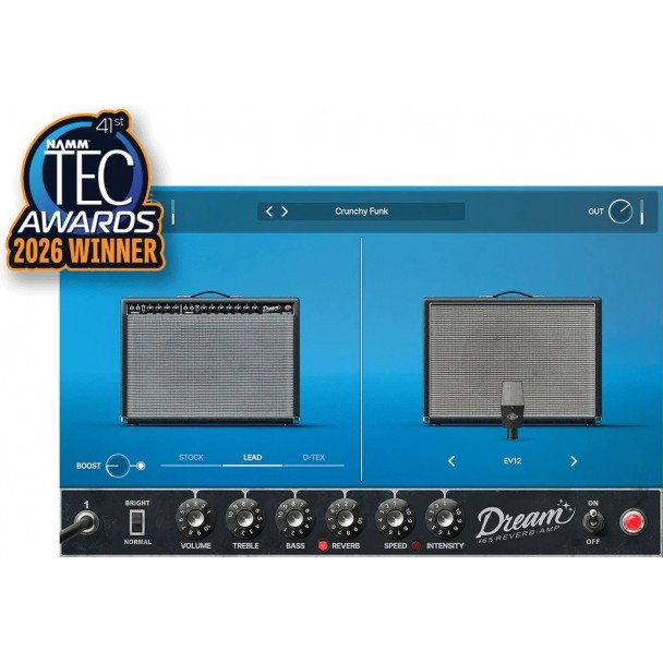 Plugin amp sim Universal Audio UAD Dream ’65 Reverb Amplifier [3]