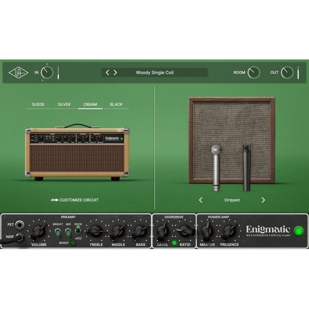 Plugin amp sim Universal Audio UAD Enigmatic ’82 Overdrive Special Amplifier [2]