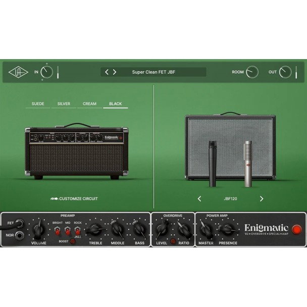 Plugin amp sim Universal Audio UAD Enigmatic ’82 Overdrive Special Amplifier [4]
