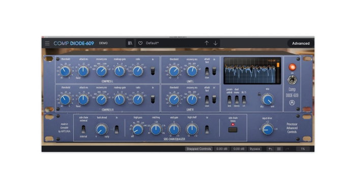 Plugin compresor Arturia Comp DIODE-609 [9]