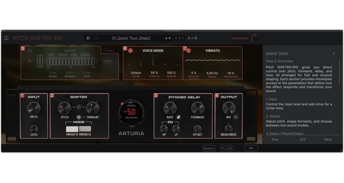 Plugin efect Arturia Pitch SHIFTER-910 [3]
