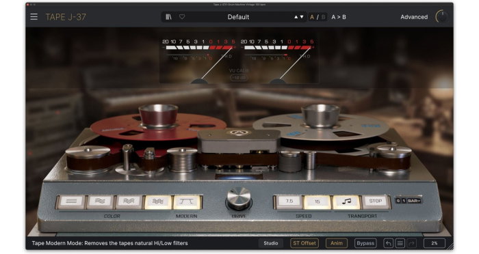 Plugin efect Arturia Tape J-37 [4]