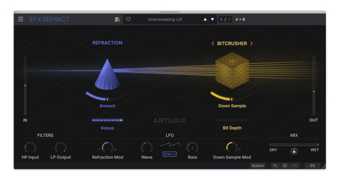 Plugin efecte Arturia Efx REFRACT [2]