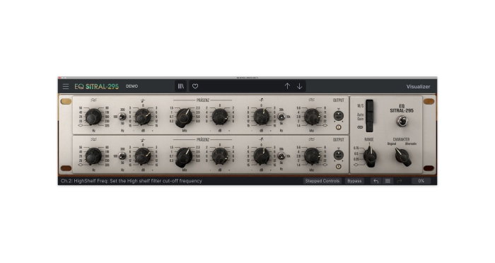 Plugin egalizator Arturia EQ SITRAL-295 [2]