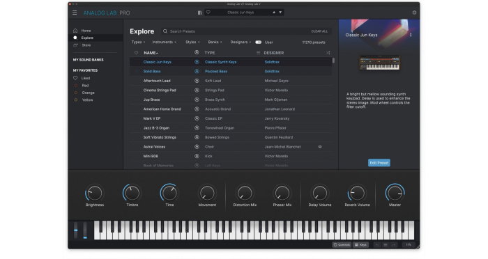 Plugin instrument Arturia Analog Lab Pro [2]