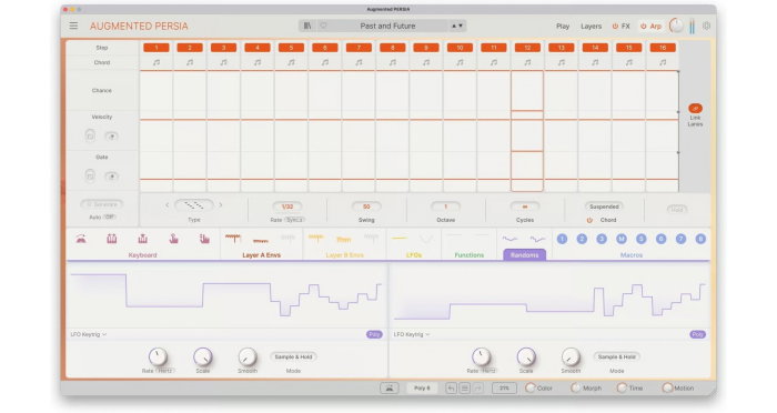 Plugin instrument Arturia Augmented PERSIA [2]