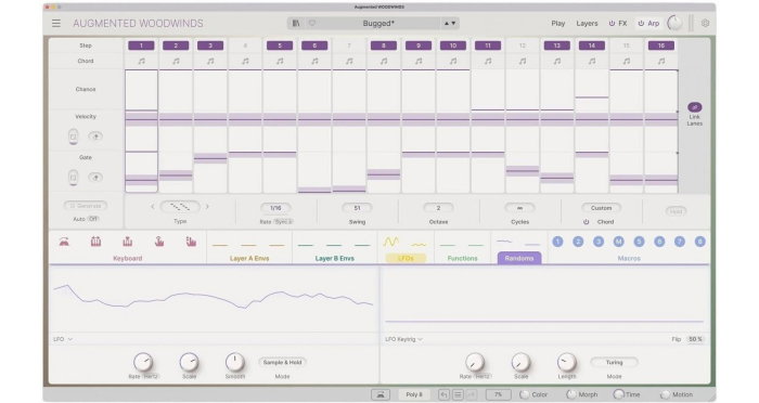 Plugin instrument Arturia Augmented WOODWINDS [3]