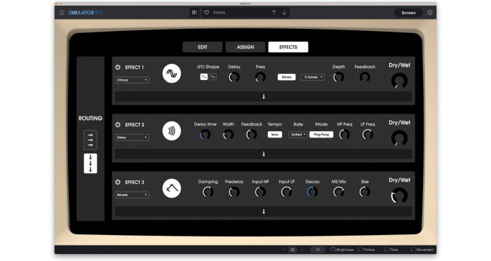 Plugin instrument Arturia Emulator II V [13]