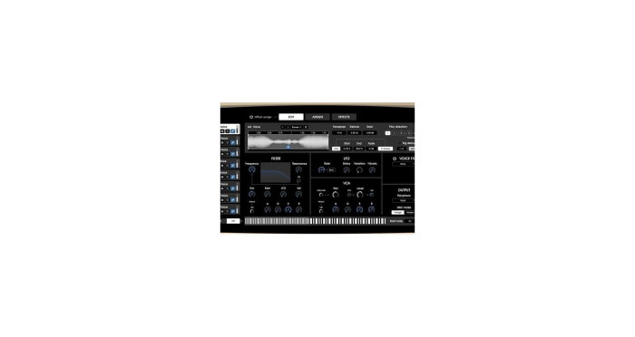 Plugin instrument Arturia Emulator II V [10]
