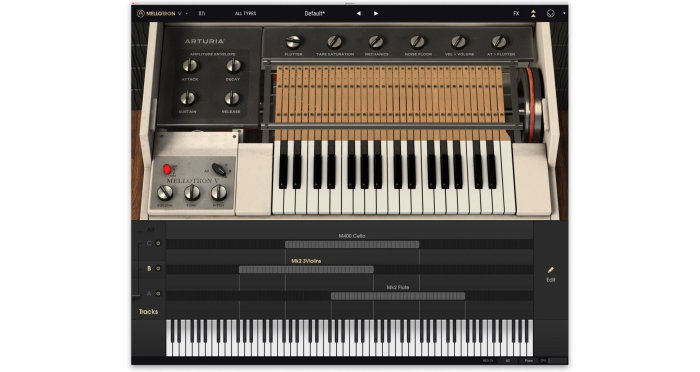 Plugin instrument Arturia Mellotron V [3]