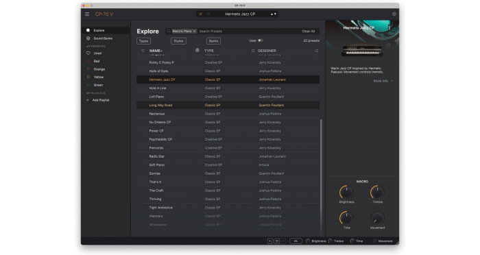 Plugin pian Arturia CP-70 V [4]