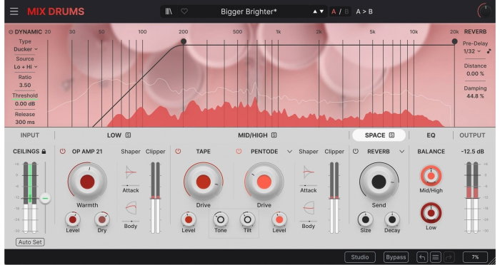 Plugin procesare Arturia Mix DRUMS [4]