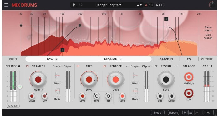 Plugin procesare Arturia Mix DRUMS [3]