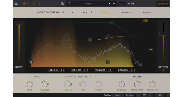 Plugin reverb Arturia Rev LX-24 [2]