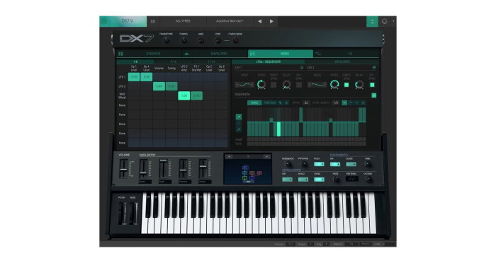 Plugin sintetizator Arturia DX7 V [4]