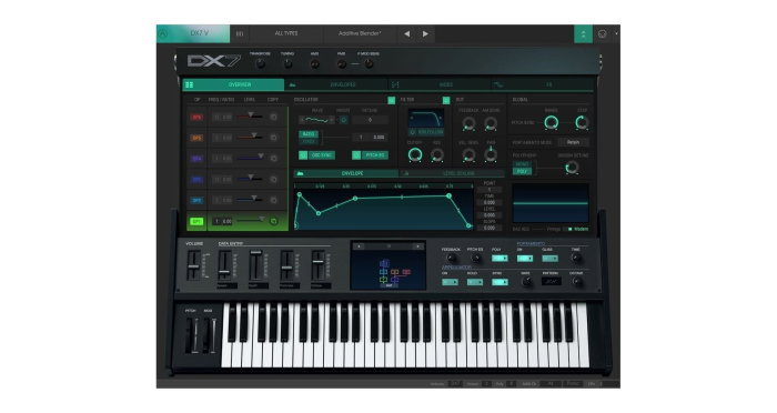 Plugin sintetizator Arturia DX7 V [2]