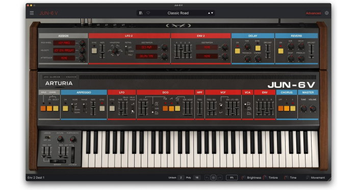 Plugin sintetizator Arturia Jun-6 V [2]