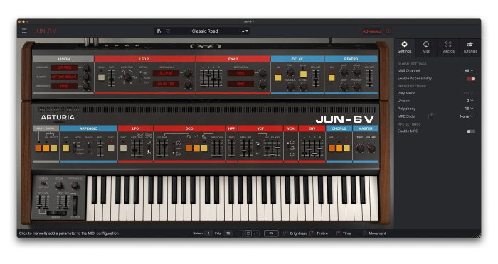 Plugin sintetizator Arturia Jun-6 V [5]