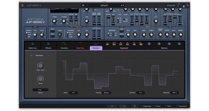 Plugin sintetizator Arturia Jup-8000 V [6]