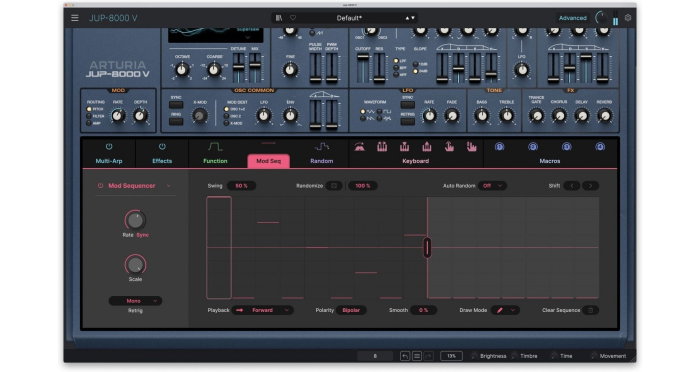 Plugin sintetizator Arturia Jup-8000 V [4]