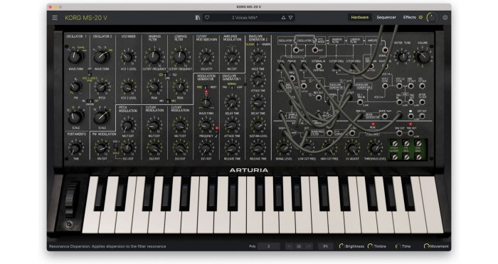 Plugin sintetizator Arturia KORG MS-20 V [4]