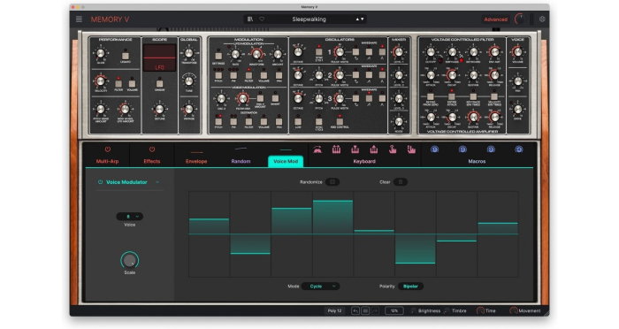 Plugin sintetizator Arturia Memory V [4]