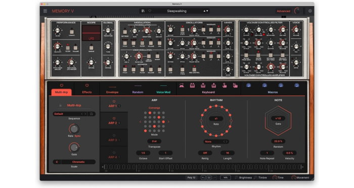 Plugin sintetizator Arturia Memory V [2]
