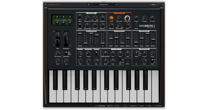 Plugin sintetizator Arturia MiniBrute V [5]