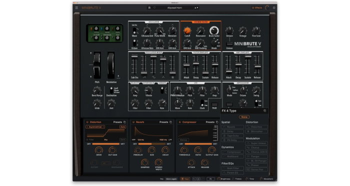 Plugin sintetizator Arturia MiniBrute V [4]