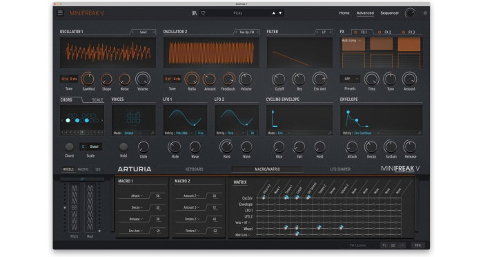 Plugin sintetizator Arturia MiniFreak V [3]