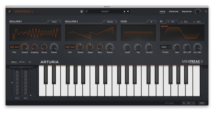 Plugin sintetizator Arturia MiniFreak V [2]