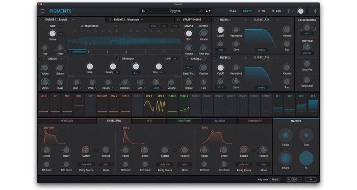Plugin sintetizator Arturia Pigments 7 [6]