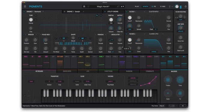 Plugin sintetizator Arturia Pigments 7 [7]