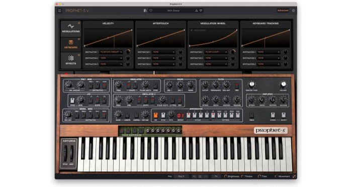 Plugin sintetizator Arturia Prophet-5 V [5]