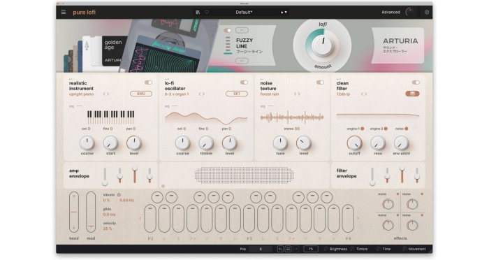 Plugin sintetizator Arturia Pure LoFi [6]