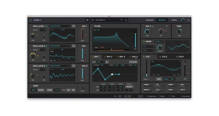 Plugin sintetizator Arturia SQ80 V [3]